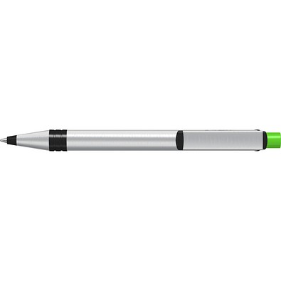 uma® RECYCLED PET PEN ALUMA Druckkugelschreiber, mittelgrün