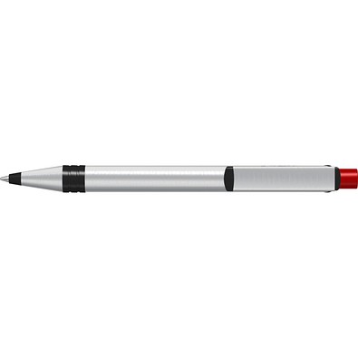 uma® RECYCLED PET PEN ALUMA Druckkugelschreiber, rot