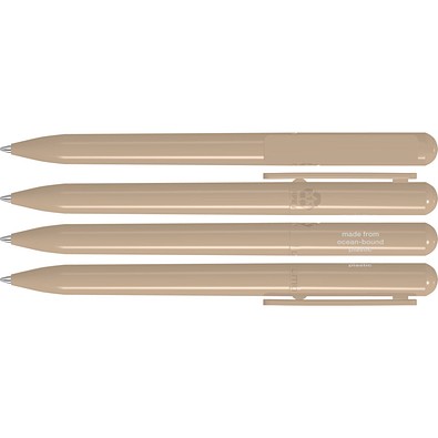 uma® PET PEN CHANGE ocean Drehkugelschreiber, sand