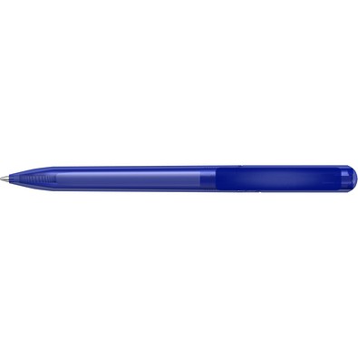 uma® RECYCLED PET PEN CHANGE transparent Drehkugelschreiber, blau