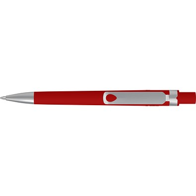 uma® RECYCLED PET PEN CORE SI GUM Druckkugelschreiber, rot