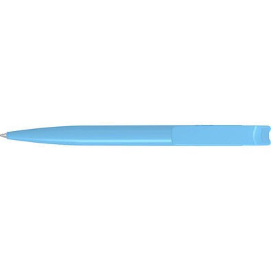 uma® RECYCLED PET PEN Druckkugelschreiber, hellblau