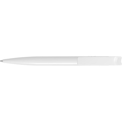 uma® RECYCLED PET PEN Druckkugelschreiber, weiss