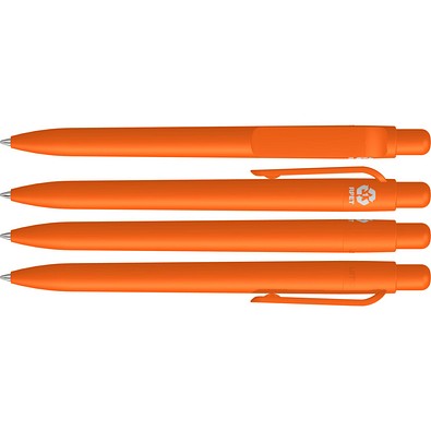 uma® RECYCLED PET PEN FUTURE F Druckkugelschreiber, orange