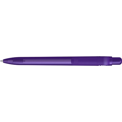 uma® RECYCLED PET PEN FUTURE frozen Druckkugelschreiber, dunkelviolett