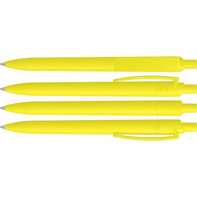 uma® RECYCLED PET PEN STEP F Druckkugelschreiber, gelb