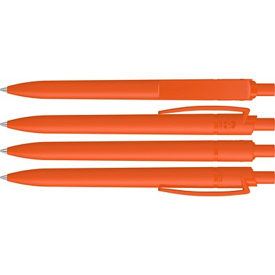uma® RECYCLED PET PEN STEP F Druckkugelschreiber, orange