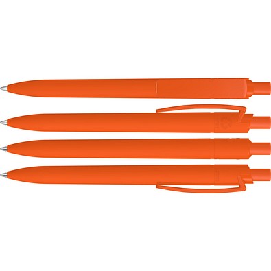 uma® RECYCLED PET PEN STEP F GUM Druckkugelschreiber, orange