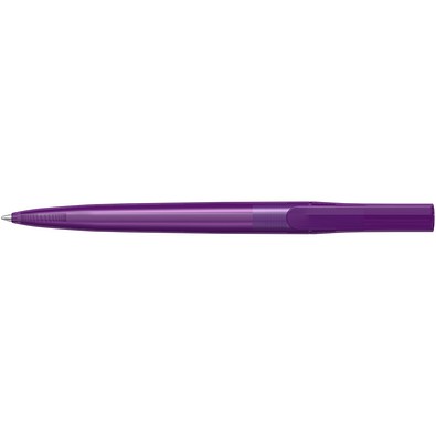 uma® RECYCLED PET PEN switch transparent Drehkugelschreiber, violett