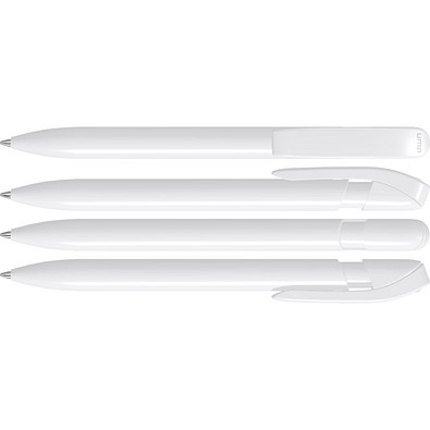 uma® SKY Druckkugelschreiber, weiss
