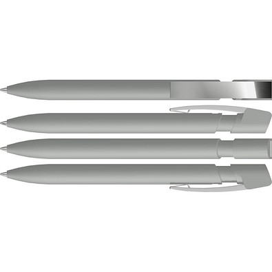 uma® SKY M GUM Druckkugelschreiber, grau