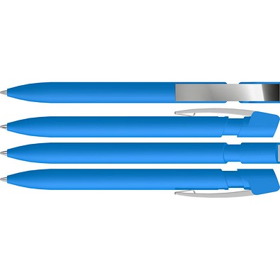 uma® SKY M GUM Druckkugelschreiber, hellblau
