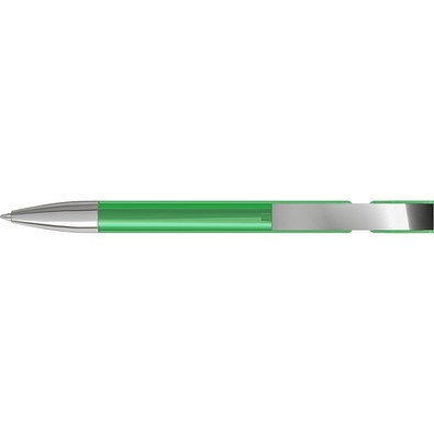 uma® SKY transparent M SI Druckkugelschreiber, dunkelgrün