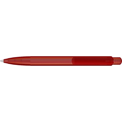 uma® STAGE frozen RECY Druckkugelschreiber, rot