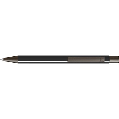 uma® STRAIGHT B Druckbleistift, schwarz