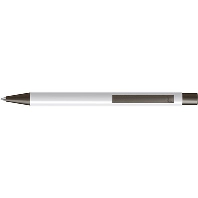 uma® STRAIGHT B Druckbleistift, weiss