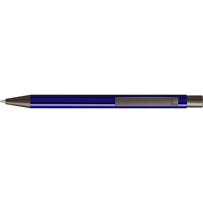 uma® STRAIGHT Druckkugelschreiber, blau