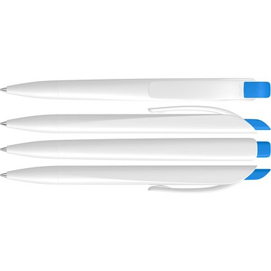 uma® STREAM Druckkugelschreiber, hellblau