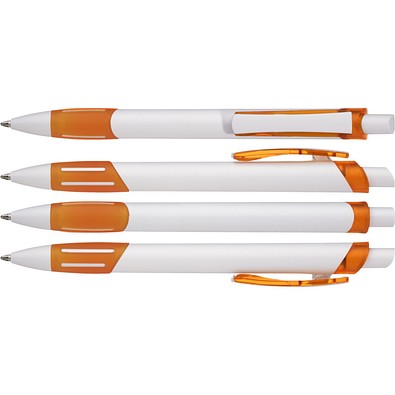 uma® STRIPE Druckkugelschreiber, orange