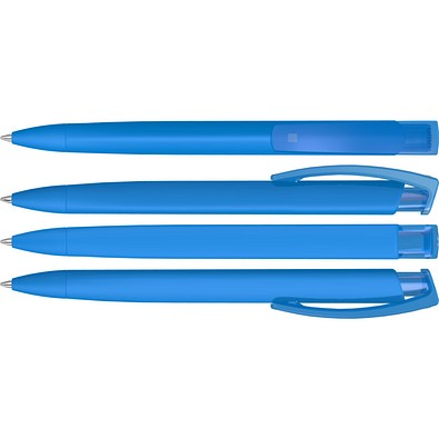 uma® Kugelschreiber TRINITY GUM, blaue Mine, hellblau
