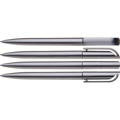 uma® TWISTY SI Drehkugelschreiber, silber