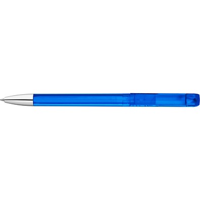 uma® UP transparent SI Drehkugelschreiber, dunkelblau
