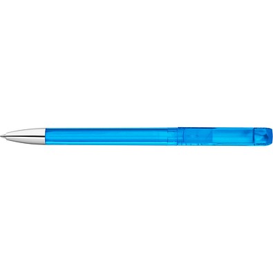 uma® UP transparent SI Drehkugelschreiber, hellblau