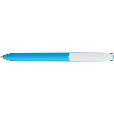 uma® VANE KG GUM Drehkugelschreiber, cyan