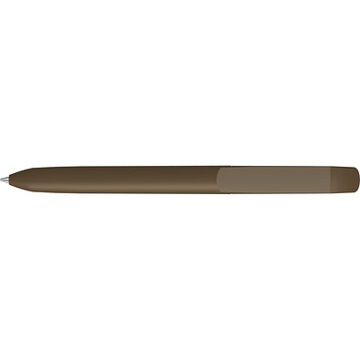 uma® VANE RECY Drehkugelschreiber, braun