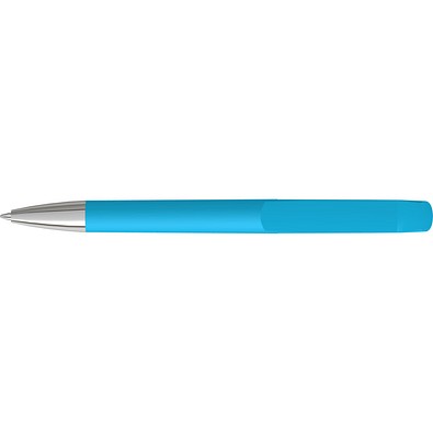 uma® VANE SI GUM Drehkugelschreiber, cyan