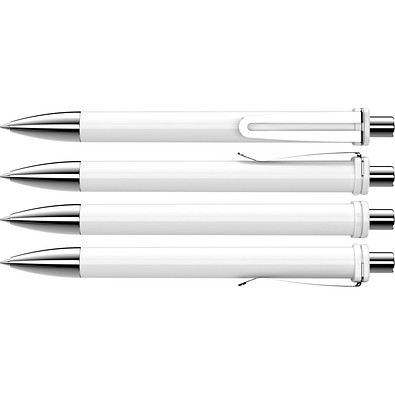 uma® VOGUE XL SI Druckkugelschreiber, weiss