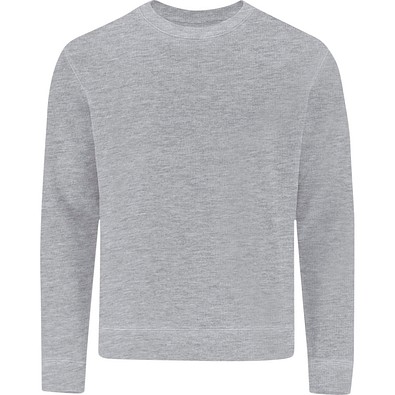 Unisex Sweatshirt mit Rundhalsausschnitt – Klassischer Crewneck, M, GRAU