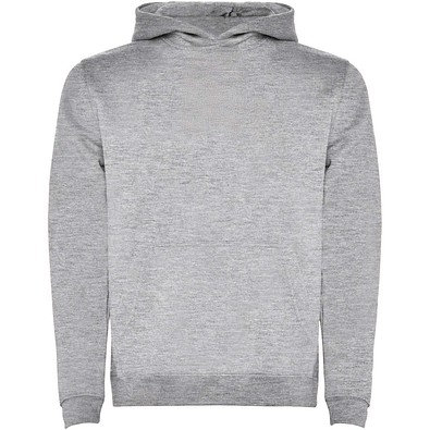 Urban 280 g/m² Kapuzenpullover für Kinder, heather grau, 9/10