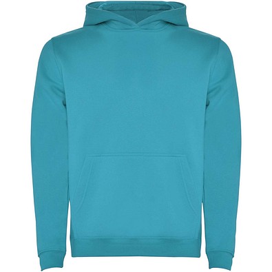 Urban 280 g/m² Kapuzenpullover für Kinder, türkis, 3/4