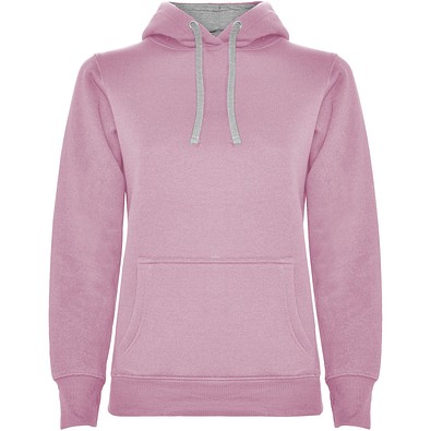 Urban Kapuzenpullover für Damen, hellrosa, XL