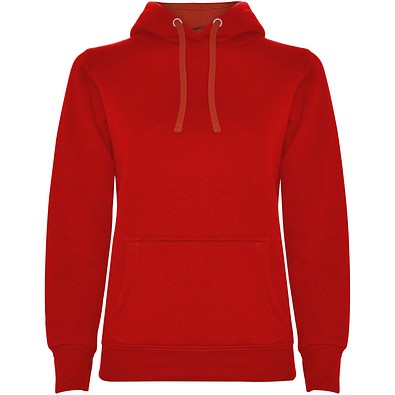 Urban Kapuzenpullover für Damen, rot, XL