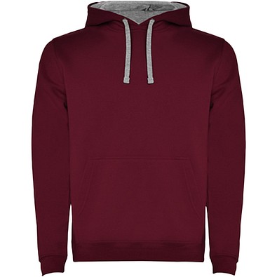 Urban Kapuzenpullover für Herren, Maroon rot, 2XL