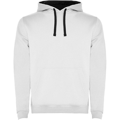 Urban Kapuzenpullover für Herren, weiß/Navy Blue, M