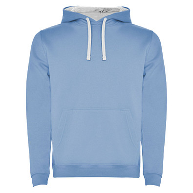 Urban Kapuzenpullover für Kinder, himmelblau, 5/6