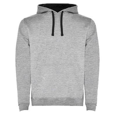 Urban Kapuzenpullover für Kinder, Marl Grey, 7/8