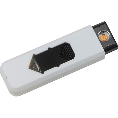 USB-Feuerzeug Bebington,weiss