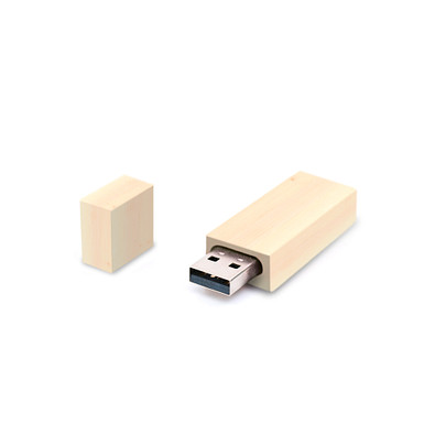USB Stick Holz Bar 16 GB, ahorn