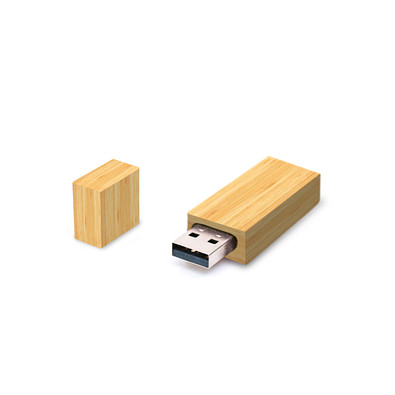 USB Stick Holz Bar 16 GB, bambus hell