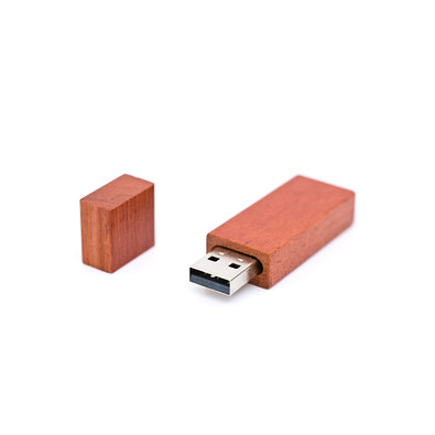 USB Stick Holz Bar 32 GB, bambus dunkel