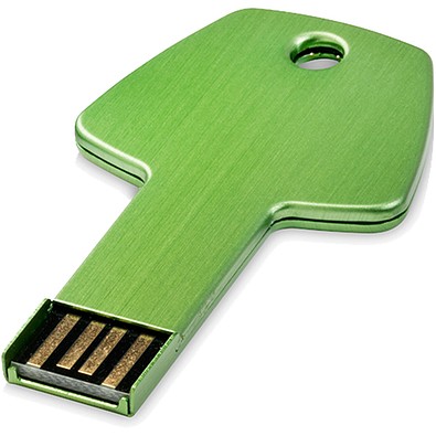 USB-Stick Schlüssel, grün, 8GB