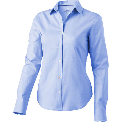 ELEVATE Damen Langarm Bluse Vaillant, hellblau, XL
