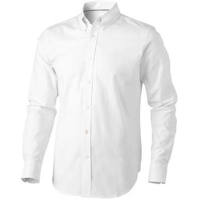 ELEVATE Herren Langarm Hemd Vaillant, weiß, XS