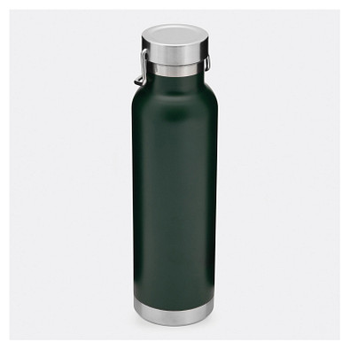 Vakuum-Isolierflasche MILITARY,dunkelgrün