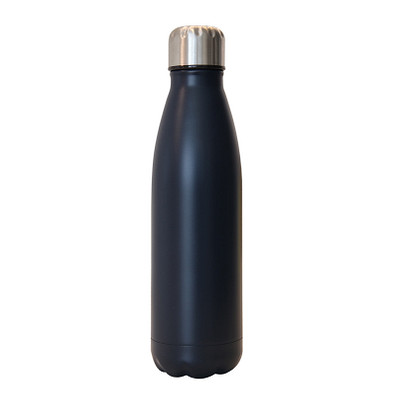 Vakuum-Isolierflasche premium, 500 ml, navyblau matt Vakuum-Isolierflasche premium, 500 ml, navyblau matt