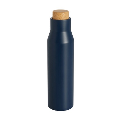 Vakuum-Trinkflasche DRINK NOBLY,marineblau